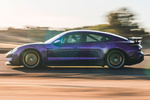 Porsche Taycan Turbo GT con Paquete Weissach Turbo GT con Paquete Weissach Turismo Sky Purple Metallic Exterior Lateral 5 puertas