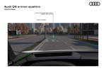 Audi Q6 Gama Q6 e-tron Gama Q6 e-tron Todo terreno T&eacute;cnica Informaci&oacute;n proyectada sobre el parabrisas 5 puertas