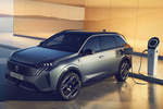 Peugeot 5008 Gama e-5008 GT E-5008 Todo terreno Azul Ingaro Exterior Toma de recarga 5 puertas