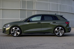Audi A3 A3 Sportback Black line Sportback Turismo Verde Distrito Metalizado Exterior Lateral 5 puertas