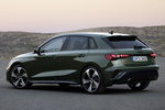Audi A3 A3 Sportback Black line Sportback Turismo Verde Distrito Metalizado Exterior Lateral-Posterior 5 puertas