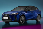 Lexus UX 300h F Sport+ 300h Todo terreno Sapphire Blue Bitono Exterior Frontal-Lateral 5 puertas