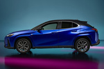 Lexus UX 300h F Sport+ 300h Todo terreno Sapphire Blue Bitono Exterior Lateral 5 puertas
