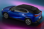 Lexus UX 300h F Sport+ 300h Todo terreno Sapphire Blue Bitono Exterior Cenital-Lateral-Posterior 5 puertas