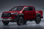 Toyota Hilux GR Sport II GR Sport II Pick up Rojo Vulcano Exterior Frontal-Lateral 4 puertas