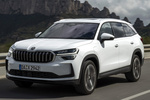 Skoda Kodiaq 1.5 TSI iV PHEV 204 CV DSG Design iV Todo terreno Blanco Luna Metalizado Exterior Frontal-Lateral 5 puertas