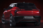 Alfa Romeo Junior Elettrica 175 kW (240 CV) Elettrica Veloce Todo terreno Rojo Brera con Techo Negro Exterior Lateral-Posterior 5 puertas