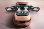 Maserati GranCabrio Folgore Folgore Descapotable Rose Gold Exterior Posterior-Cenital 2 puertas