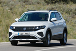 Volkswagen T-Cross 1.0 TSI 115 CV Life Todo terreno Blanco, y punto Exterior Frontal-Lateral 5 puertas
