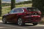 Mazda CX-80 E-Skyactiv PHEV AWD Takumi Plus PHEV Todo terreno Artisan Red Exterior Lateral-Posterior 5 puertas