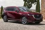 Mazda CX-80 E-Skyactiv PHEV AWD Takumi Plus PHEV Todo terreno Artisan Red Exterior Lateral-Frontal 5 puertas