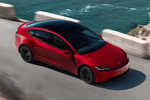 Tesla Model 3 Performance Performance Turismo Ultra Rojo Exterior Cenital-Lateral-Frontal 4 puertas