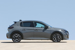 Peugeot 208 Hybrid 100 e-DCS6 GT Hybrid Turismo Gris Selenium Exterior Lateral 5 puertas