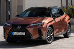 Lexus UX 300h AWD F Sport+ 300h AWD Todo terreno Sonic Copper Bitono Exterior Frontal-Lateral 5 puertas