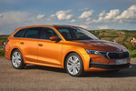 Skoda Octavia Gama Octavia Combi Design Combi Turismo familiar Naranja Phoenix Exterior Lateral-Frontal 5 puertas