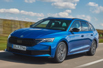 Skoda Octavia Gama Octavia Combi Sportline Combi Turismo familiar Azul Race Metalizado Exterior Frontal-Lateral 5 puertas