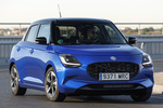 Suzuki Swift 1.2 CVT Mild Hybrid S3 CVT Turismo Frontier Blue Perlado con Techo Negro Exterior Lateral-Frontal 5 puertas