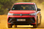 Volkswagen Tiguan 1.5 eTSI 150 CV R-Line Todo terreno Rojo Anaranjado Exterior Lateral-Frontal 5 puertas