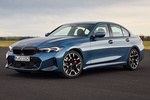 BMW Serie 3 330i M Sport Turismo Azul Arctic Race metalizado Exterior Frontal-Lateral 4 puertas