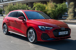 Audi A3 A3 Sportback S line Sportback Turismo Progressive Red Exterior Frontal-Lateral 5 puertas