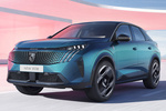 Peugeot 3008 Gama 3008 Plug-In Hybrid Gama 3008 Plug-In Hybrid Todo terreno Azul Obsession Exterior Frontal-Lateral 5 puertas