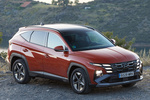 Hyundai Tucson Gama Tucson Hybrid Tecno Sky Hybrid Todo terreno Engine Red Exterior Lateral-Frontal 5 puertas