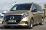 Mercedes-Benz EQV Gama EQV L&iacute;nea Avantgarde con Paq.Dise&ntilde;o Exterior Monovolumen Oro Kalahari Metalizado Exterior Frontal-Lateral 4 puertas