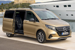 Mercedes-Benz EQV Gama EQV L&iacute;nea Avantgarde con Paq.Dise&ntilde;o Exterior Monovolumen Oro Kalahari Metalizado Exterior Lateral-Frontal 4 puertas
