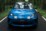 Alpine A290 GTS GTS Turismo Azul Alpine Vision con Techo Negro Exterior Frontal 5 puertas