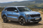 KIA Sorento Gama Sorento HEV Emotion HEV Todo terreno Mineral Blue Exterior Lateral-Frontal 5 puertas