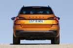 Skoda Kamiq 1.5 TSI 110 kW (150 CV) DSG Monte Carlo Todo terreno Naranja Phoenix Metalizado/Negro M&aacute;gico Efecto Perla  Exterior Posterior 5 puertas