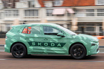 Skoda Elroq Camuflado Camuflado Todo terreno Exterior Lateral 5 puertas