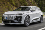 Audi Q6 Q6 e-tron quattro Black line Todo terreno Blanco Glaciar Exterior Frontal-Lateral 5 puertas