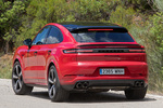 Porsche Cayenne Turbo E-Hybrid Coup&eacute; Turbo E-Hybrid Coup&eacute; Todo terreno Rojo Carm&iacute;n Exterior Lateral-Posterior 5 puertas
