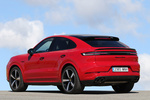 Porsche Cayenne Turbo E-Hybrid Coup&eacute; Turbo E-Hybrid Coup&eacute; Todo terreno Rojo Carm&iacute;n Exterior Lateral-Posterior 5 puertas