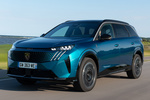 Peugeot 5008 Gama e-5008 GT E-5008 Todo terreno Azul Obsession Exterior Frontal-Lateral 5 puertas