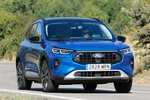 Ford Kuga 2.5 PHEV 243 CV Active X PHEV Todo terreno Azul Isla Desierta Exterior Lateral-Frontal 5 puertas