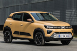 Dacia Spring Electric 65 (48 kW) Extreme Todo terreno Beige Duna Exterior Lateral-Frontal 5 puertas