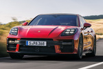 Porsche Panamera GTS GTS Turismo Rojo Carm&iacute;n Exterior Frontal-Lateral 5 puertas
