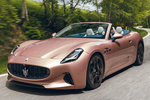 Maserati GranCabrio Folgore Folgore Descapotable Rose Gold Exterior Frontal-Lateral 2 puertas
