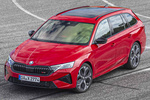 Skoda Octavia RS Combi Turismo familiar Rojo Velvet Metalizado Exterior Lateral-Frontal-Cenital 5 puertas