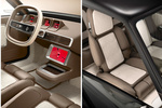 Renault R17 electric restomod (prototipo) Coup&eacute; Interior Asientos 3 puertas