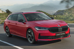 Skoda Superb Sportline Combi Sportline Combi Turismo familiar Rojo Velvet Metalizado Exterior Lateral-Frontal 5 puertas