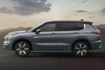 Mitsubishi Outlander PHEV 4WD First Edition PHEV Todo terreno Gris Moonstone con Techo Negro Exterior Lateral 5 puertas