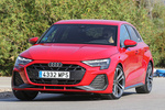 Audi A3 35 TFSI MHEV S tronic S line Sportback Turismo Progressive Red Exterior Frontal-Lateral 5 puertas