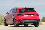 Audi A3 35 TFSI MHEV S tronic S line Sportback Turismo Progressive Red Exterior Lateral-Posterior 5 puertas