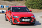 Audi A3 35 TFSI MHEV S tronic S line Sportback Turismo Progressive Red Exterior Lateral-Frontal 5 puertas
