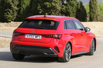 Audi A3 35 TFSI MHEV S tronic S line Sportback Turismo Progressive Red Exterior Posterior-Lateral 5 puertas