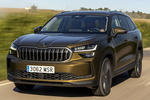 Skoda Kodiaq 1.5 TSI iV PHEV 204 CV DSG Design iV Todo terreno Bronx Gold Metallic Exterior Frontal-Lateral 5 puertas