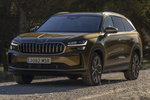 Skoda Kodiaq 1.5 TSI iV PHEV 204 CV DSG Design iV Todo terreno Bronx Gold Metallic Exterior Frontal-Lateral 5 puertas